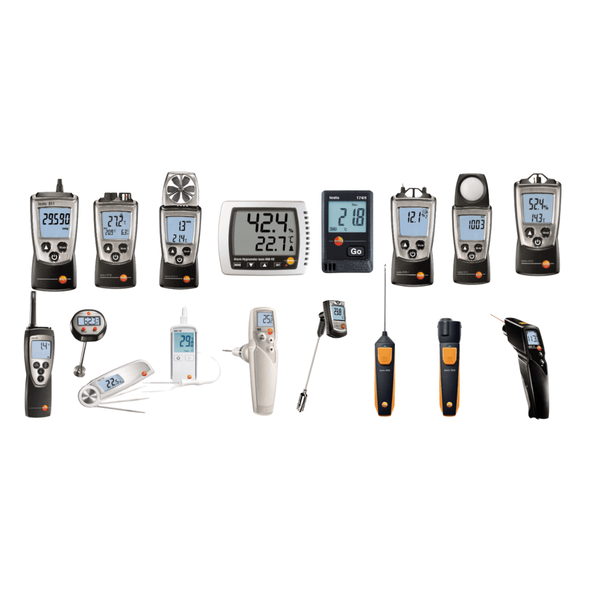 Testo Pocket sized measuring instruments